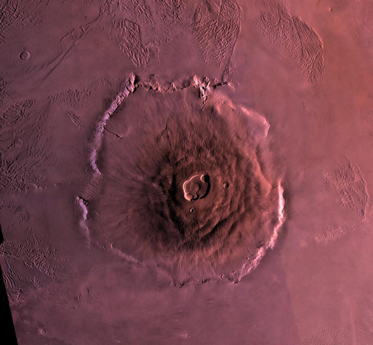 Largest volcano in the solar system - NASA photos on Silver Magazine www.silvermagazine.co.uk