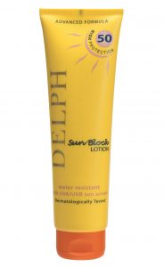Delph SPF 50 sun lotion Summer Skin feature Silver MAgazine www.silvermagazine.co.uk