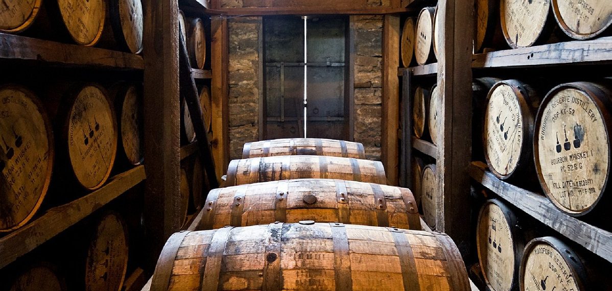 Bourbon whiskey ageing in barrels Silver Magazine www.silvermagazine.co.uk