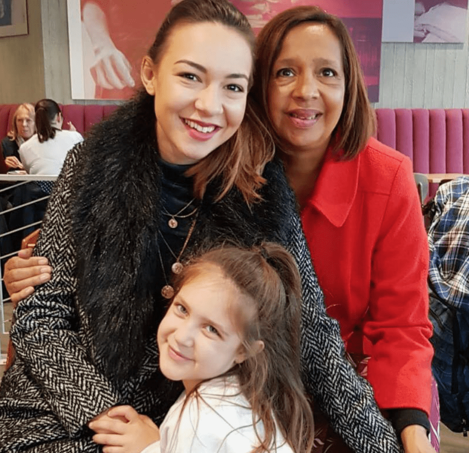 Grace with her mother and niece Esme - Black heritage feature on Silver Magazine www.silvermagazine.co.uk