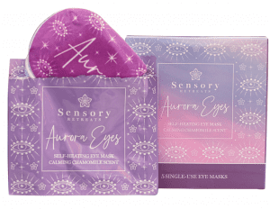 Sensory Retreats self heating mask Aurora Eyes Box