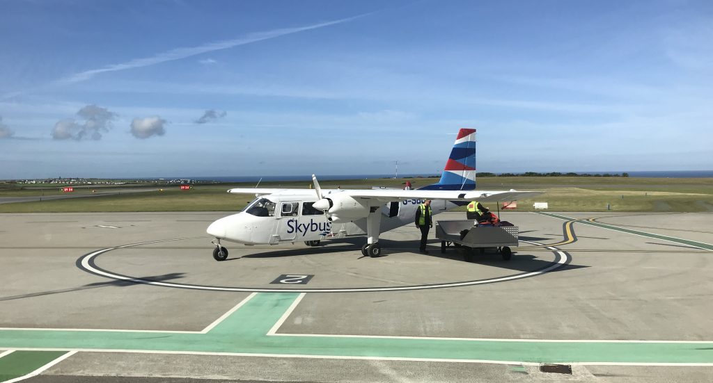 SkyBus from Cornwall to St Mary’s 