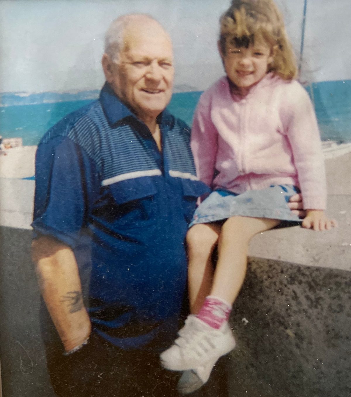 Carly and her Grandad for sharing family stories article www.silvermagazine.co.uk
