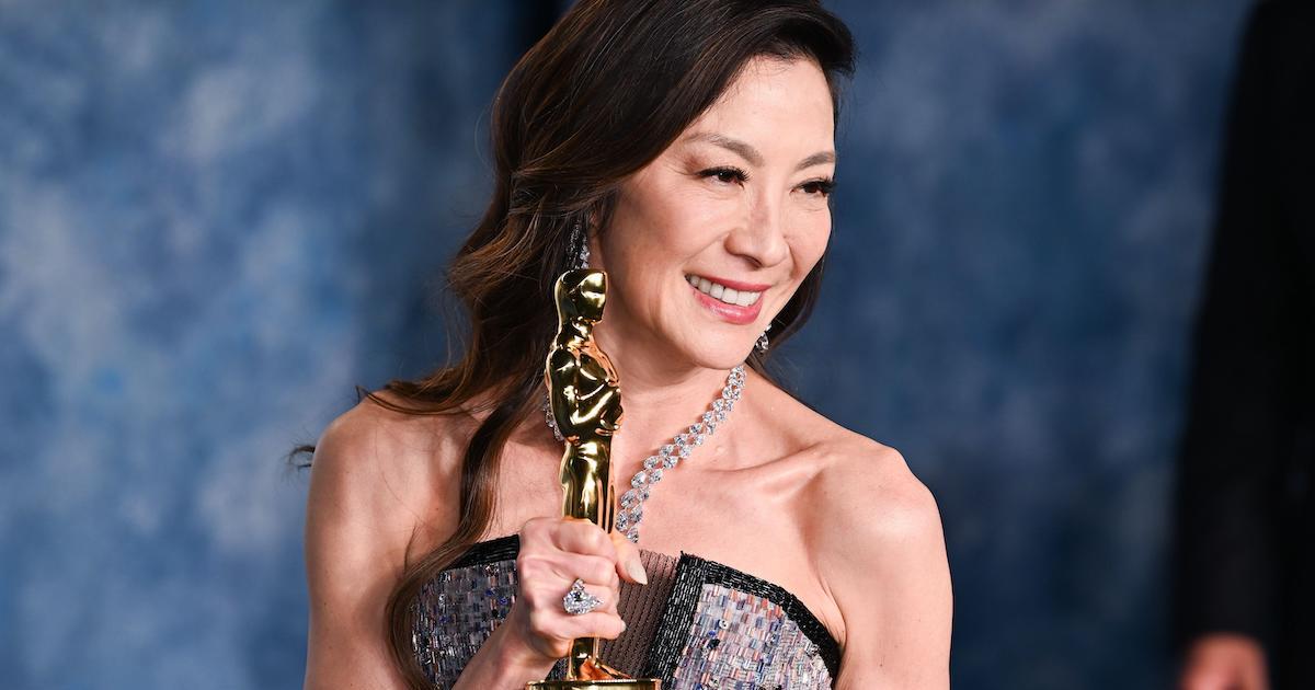 Interview with Michelle Yeoh on her Oscar win on Silver - www.silvermagazine.co.uk