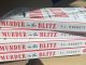 A stack of four Murder in the Blitz books in the sun. Interview with author F.R. Everett of the Edie York mystery series.