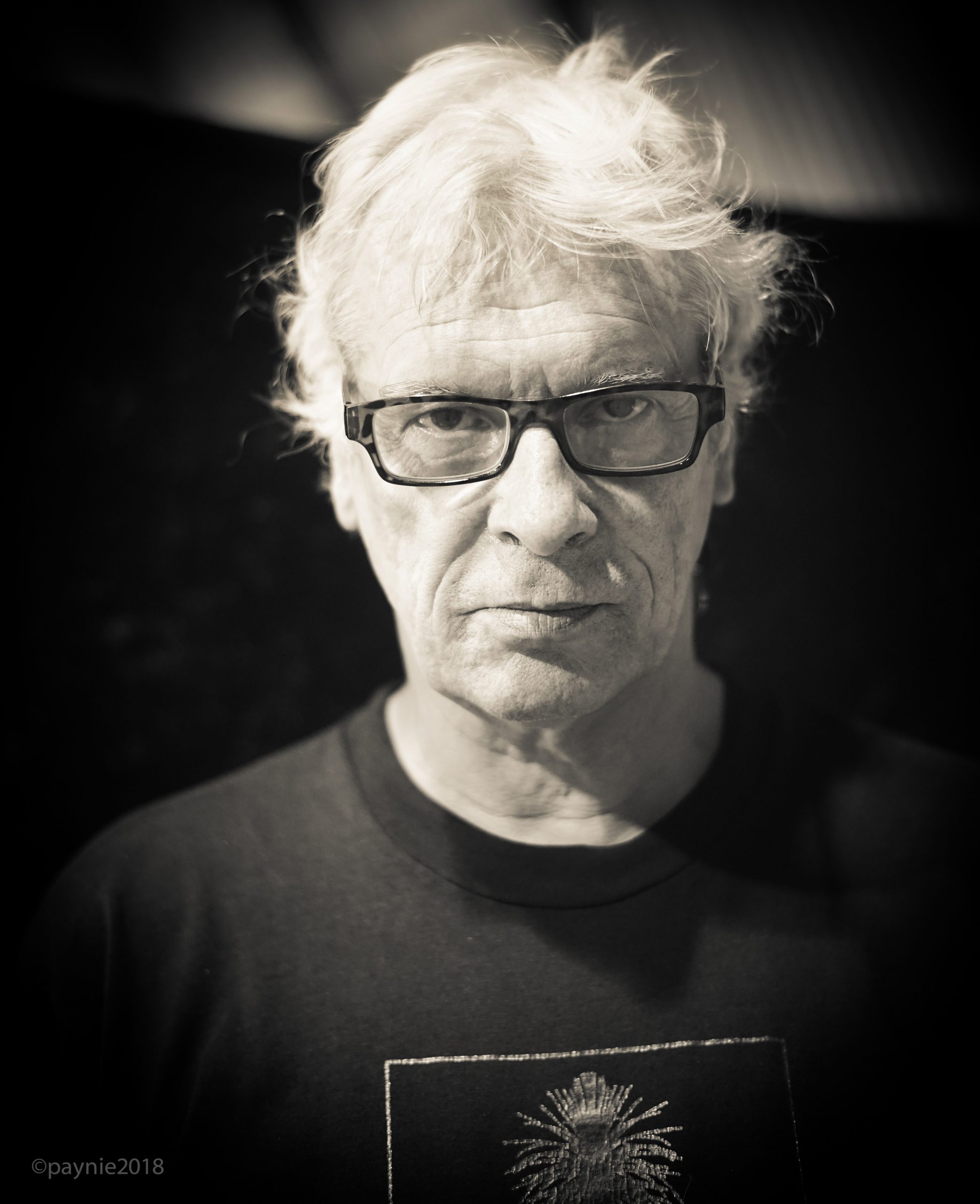 Black and white image of Steven Payne, headshot